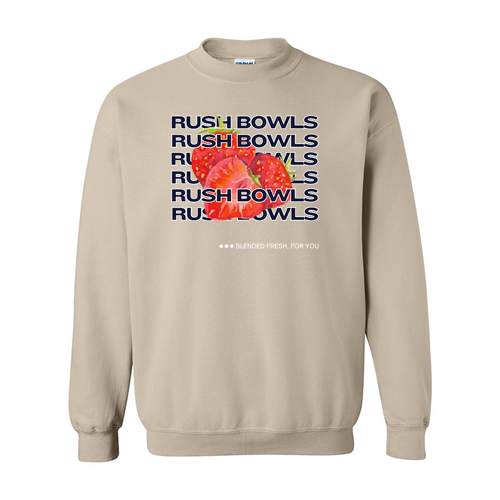 Rush Bowls Strawberry Crewneck